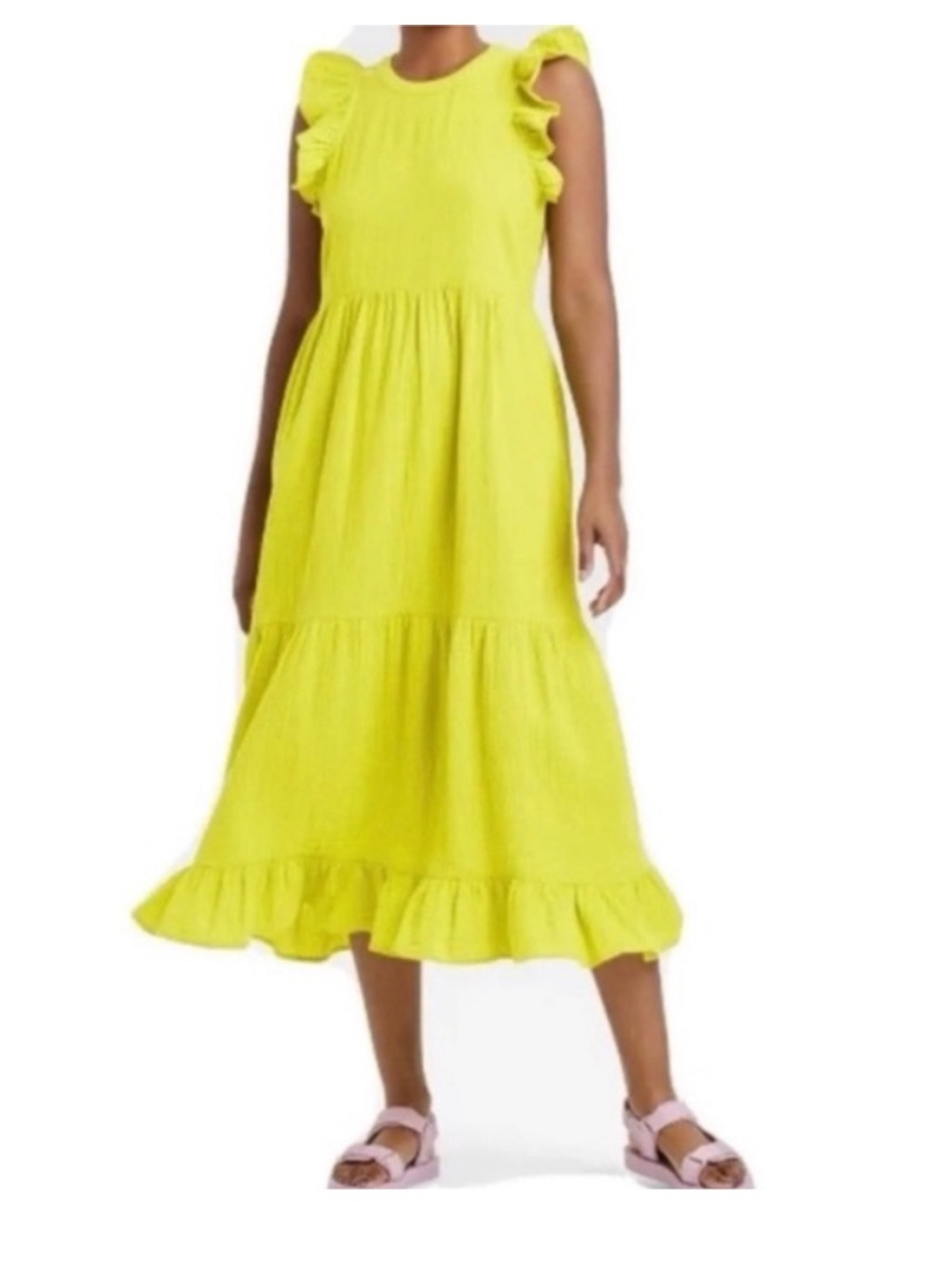 Universal Thread Citron midi dress